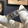 Bazel Set Princess Cut Mechanical Style Men's Ring