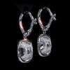 Handmade Royal Court Cushion Cut Earrings