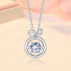 Handmade Constellation Design Dancing Stone Pendent Necklace