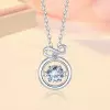 Handmade Constellation Design Dancing Stone Pendent Necklace