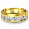 1.49ct Round Cut Wedding Band for Men in Gold