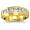 1.49ct Round Cut Wedding Band for Men in Gold