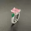 6.8ct Fancy Pink Sapphire Engagement Ring