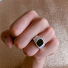 Handmade Modern Sterling Silver Men's Band Ring