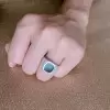 Handmade Modern Sterling Silver Men's Band Ring