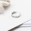 925 Sterling Silver Handmade Roman Numeral Letters Stackable Ring