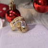 Estate 3.1ctw Round Cut White Sapphire Ring