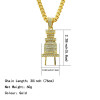 Men's Hip Hop Plug Necklace