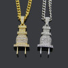 Men's Hip Hop Plug Necklace