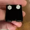 2ct Brilliant Round Cut  Diamond Stud Earrings