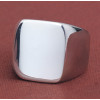 18mm Width Titanium Steel 4 Colors Men's Ring Band