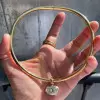 6.21ctw Oval Cut White Sapphire Torque Necklace