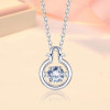 Handmade Constellation Design Dancing Stone Pendent Necklace