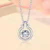 Handmade Constellation Design Dancing Stone Pendent Necklace