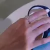 Rotating Sterling Silver Open Ring