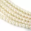 Simulated Pearls Five-Strand Layered Necklace