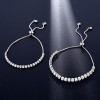 Fashion White Sapphire Adjustable Bracelet