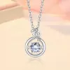 Handmade Constellation Design Dancing Stone Pendent Necklace
