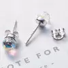 Colorful Charming 925 Sterling Silver Stud Earrings