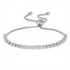 Fashion White Sapphire Adjustable Bracelet