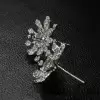 4ctw Snowflake Stud Earrings