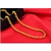 Men's 18K Gold Dragon Head End Chain