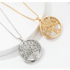 Handmade Tree of Life 925 Sterling Silver Necklace