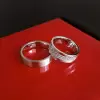Silver Couple Ring/2pcs