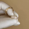 Handmade Wedding Couple Ring in 925 Sterling Silver