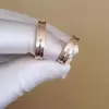 Sterling Silver Wedding Couple Ring In Gold