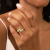 1.5ctw Marquise Cut White Sapphire Ring
