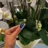 12ct Oval Cut Blue Sapphire Halo Engagement Ring