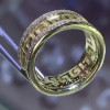 Round Cut White Sapphire Eternity Ring