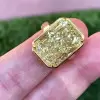 Radiant Cut Yellow Sapphire Engagement Ring