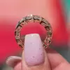 6.5ctw Cushion Cut Eternity Band