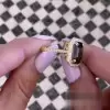 Khaki Green Sapphire Engagement Ring