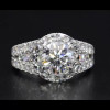 Halo Round Cut Engagement Ring