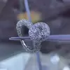 4ct Halo Oval Cut White Sapphire Engagement Ring