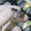 23ctw Men's Iced Out Ring in Sterling Silver