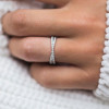 8ct Halo Radiant Cut White Sapphire 3pcs Bridal Set