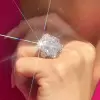 8.4ct Double Prong Radiant Cut Three-stone Engagement Ring