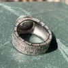 23ctw Men's Iced Out Ring in Sterling Silver