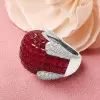 23.75ct  Invisible Setting Ruby Cocktail Ring