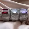 10ct Invisible Setting Emerald Cut White Sapphire Engagement Ring
