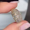 2.6ct Round Cut White Sapphire French Dome Ring in Gold