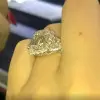 7ct Halo Emerald Cut White Sapphire Engagement Ring