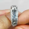 1.5ct Oval Cut White Sapphire Engagement Ring