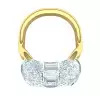 3ct Cushion Cut White Sapphire Engagement Ring