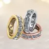 4ctw Round Cut Channel Set White Sapphire Eternity Ring