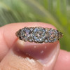 Antique Style 6.7ctw Three Stone Engagement Ring